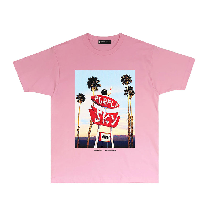 PURPLE fashion T-shirt