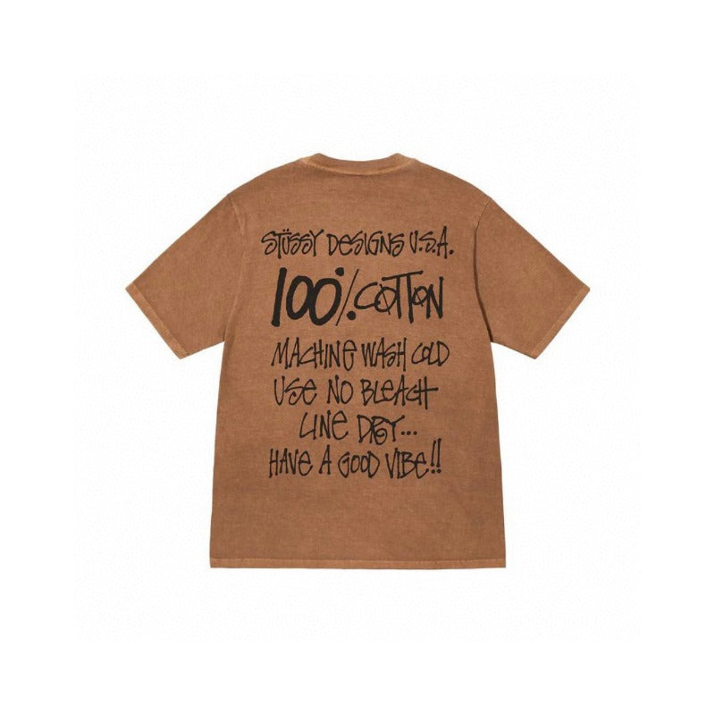 Stussy T-Shirts Casual Loose Couple T-Shirts