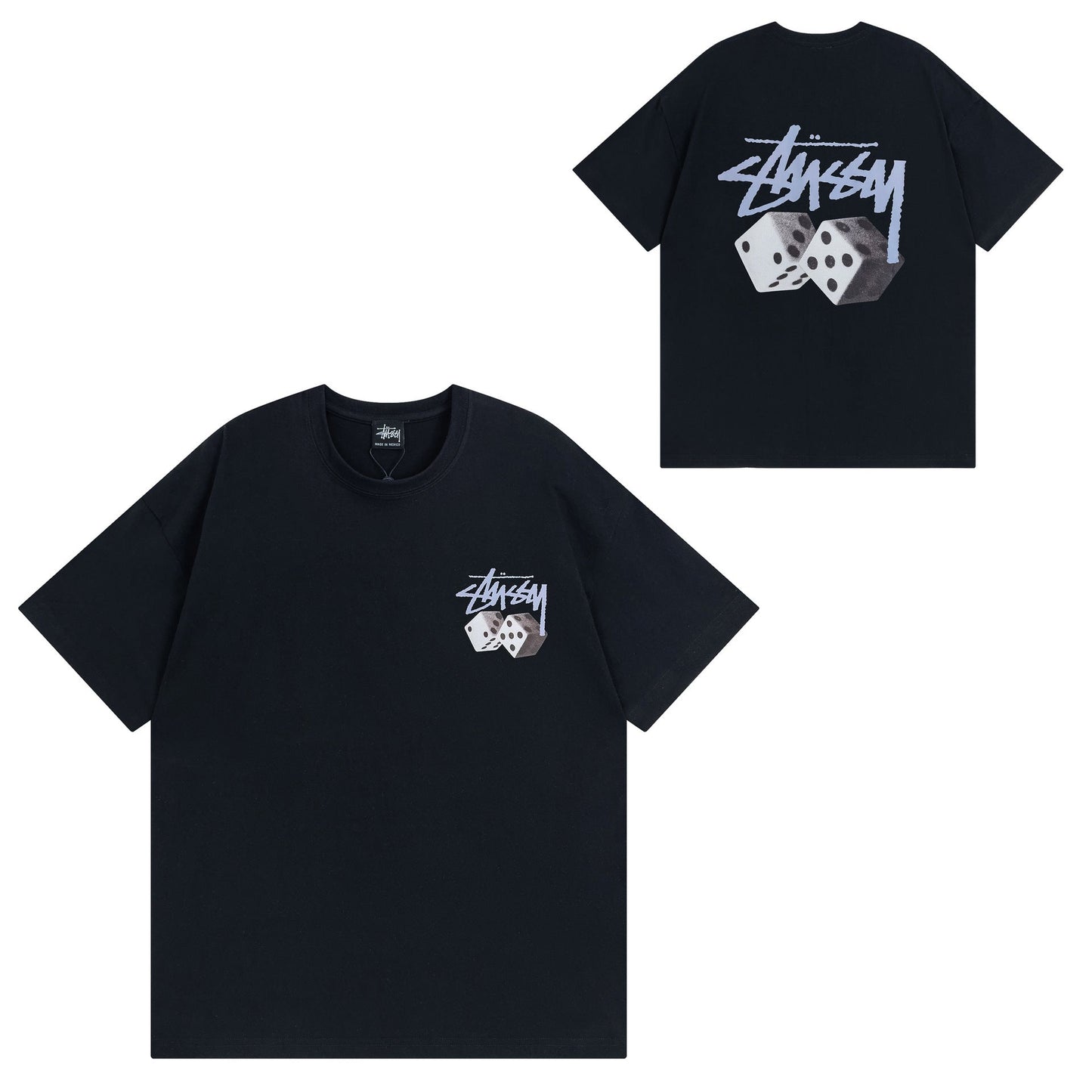 Stussy T-Shirts Casual Versatile Loose T-Shirts Couple
