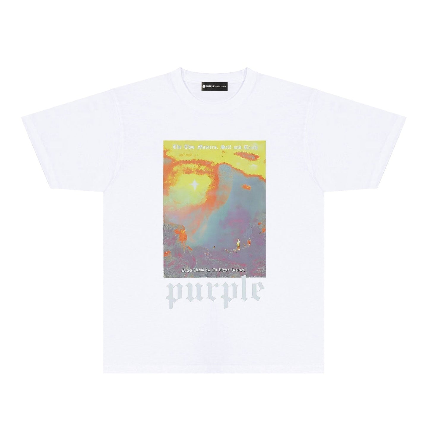 PURPLE  fashion T-shirt